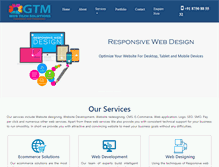 Tablet Screenshot of gtmwebtech.com